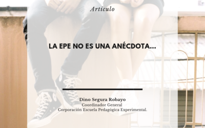 Artículo. La EPE no es una anécdota…