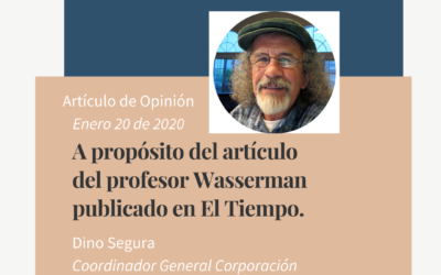 A propósito del artículo del profesor Wasserman publicado en El Tiempo.