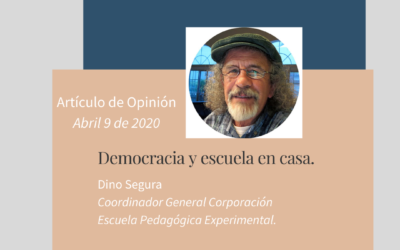 Opinión: Democracia y escuela en casa. Dino Segura