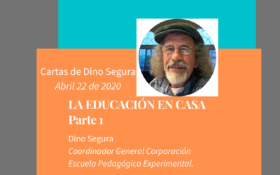 Cartas de Dino Segura: LA EDUCACIÓN EN CASA. Parte 1