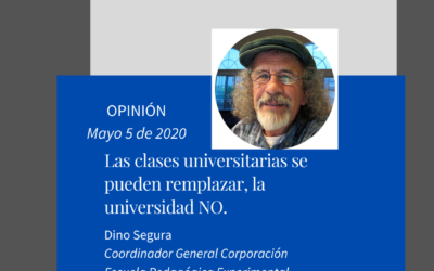 Las clases universitarias se pueden remplazar, la universidad NO.